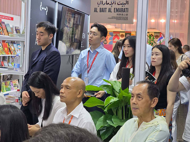 北京国际书展上的俄罗斯国家展台已经开幕了